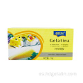 Hoja/película de gelatina halal comestible para postre